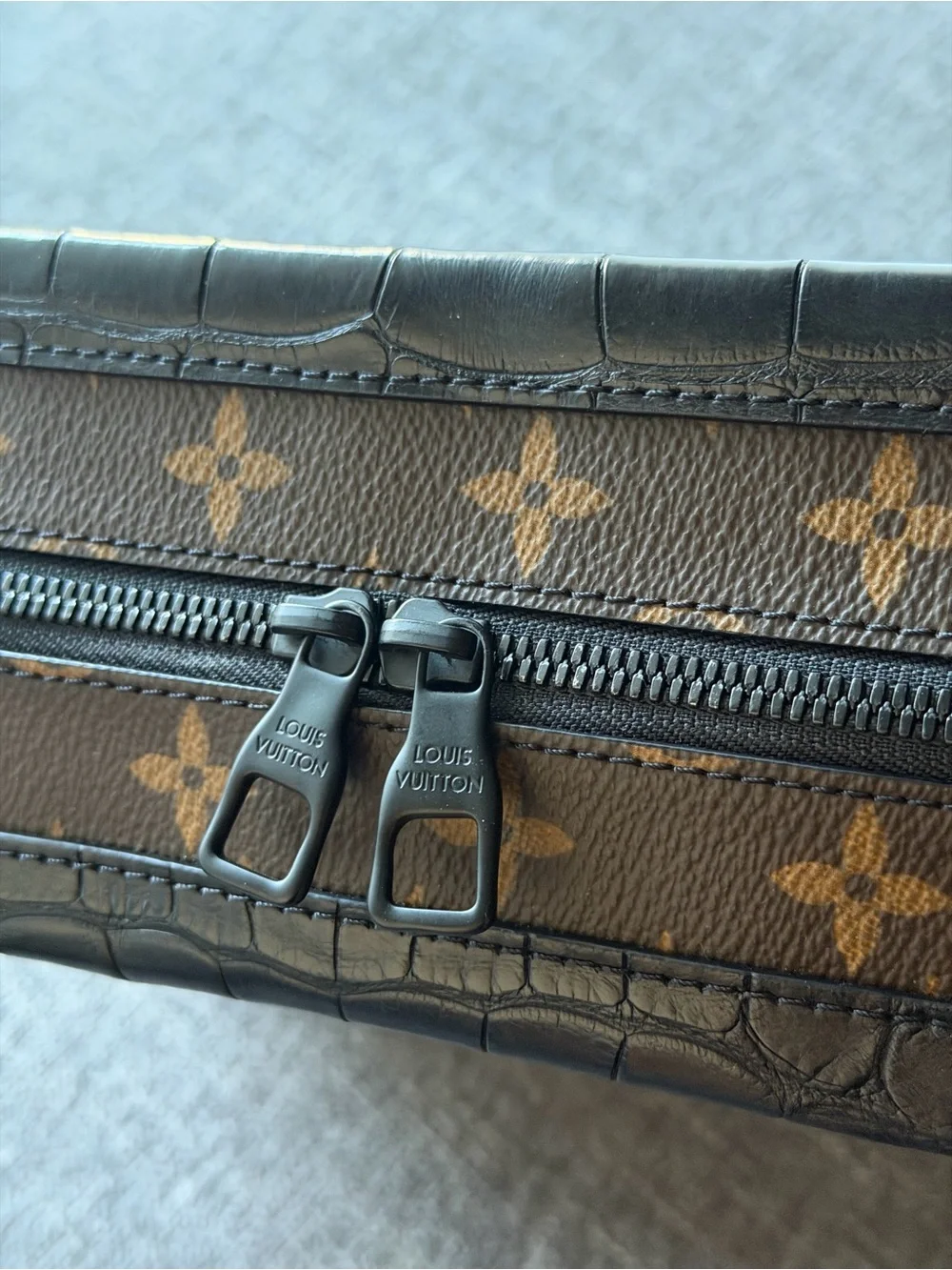 Louis Vuitton Monogram Leather Trunk Crossbody Bag